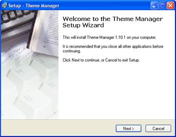 Instalar componentes Delphi - Setup - Theme Manager - Welcome